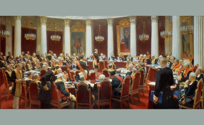 La séance solennelle du Conseil d